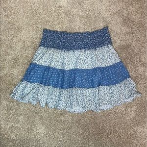 American Eagle blue skirt